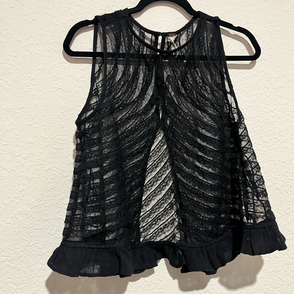 FP she’s a doll sheer tank top